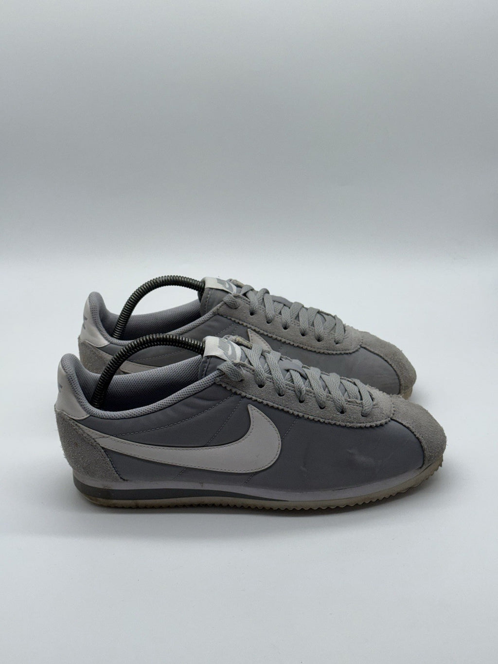 Nike Classic Cortez Nylon 'Wolf Grey x White' (2015) – UK 8