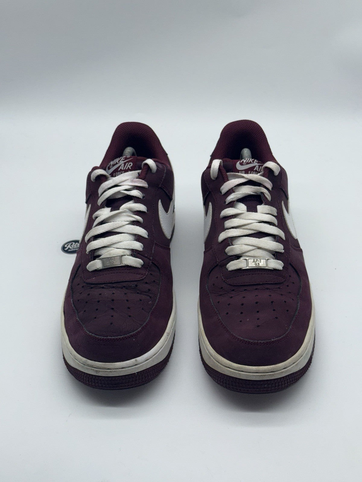 Nike Air Force 1 Low 'Cherrywood Red x White' (2013) – UK 9
