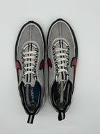 Nike Air Zoom Spiridon SP Metallic Silver Sport Red Men’s Retro Trainers UK 7