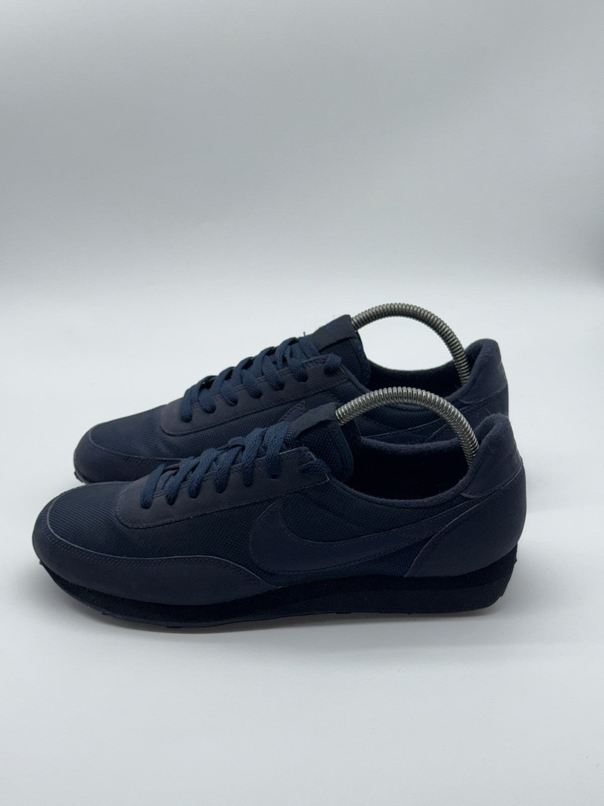 (2014) Nike Elite Waffle SI Obsidian Navy Retro Blue Vintage Trainers UK 7