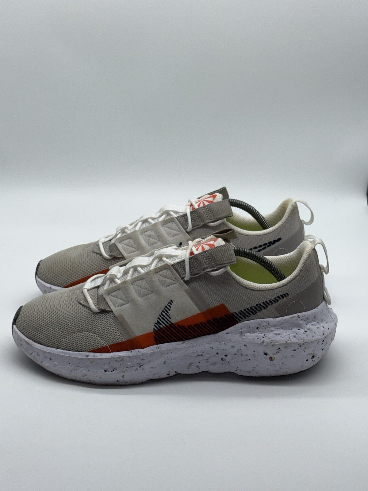 Nike Crater Impact 'Light Bone x Orange x Grey' (2021) – UK 10.5