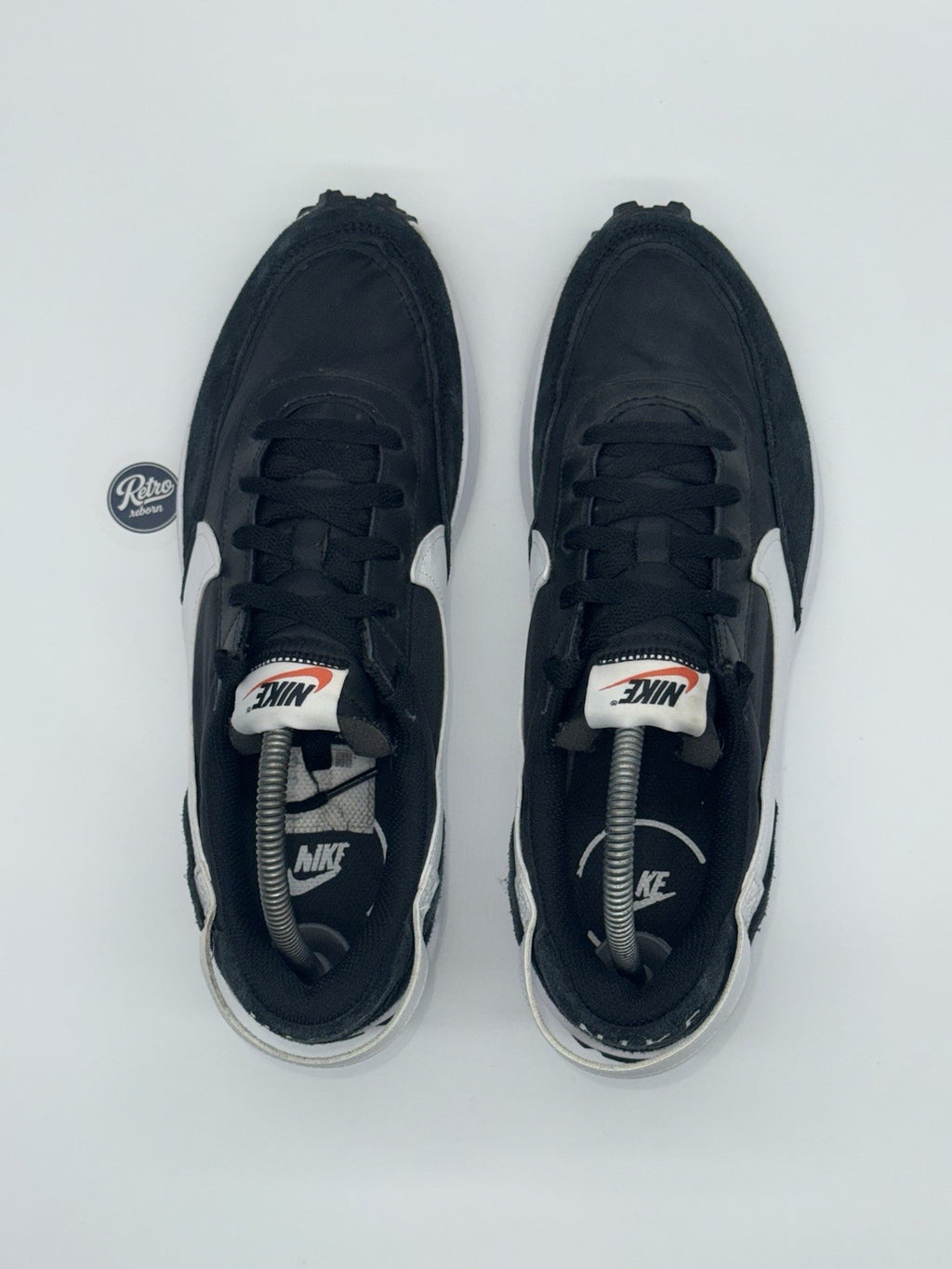 Nike Waffle Debut 'Black x White x Orange' (2022) – UK 8