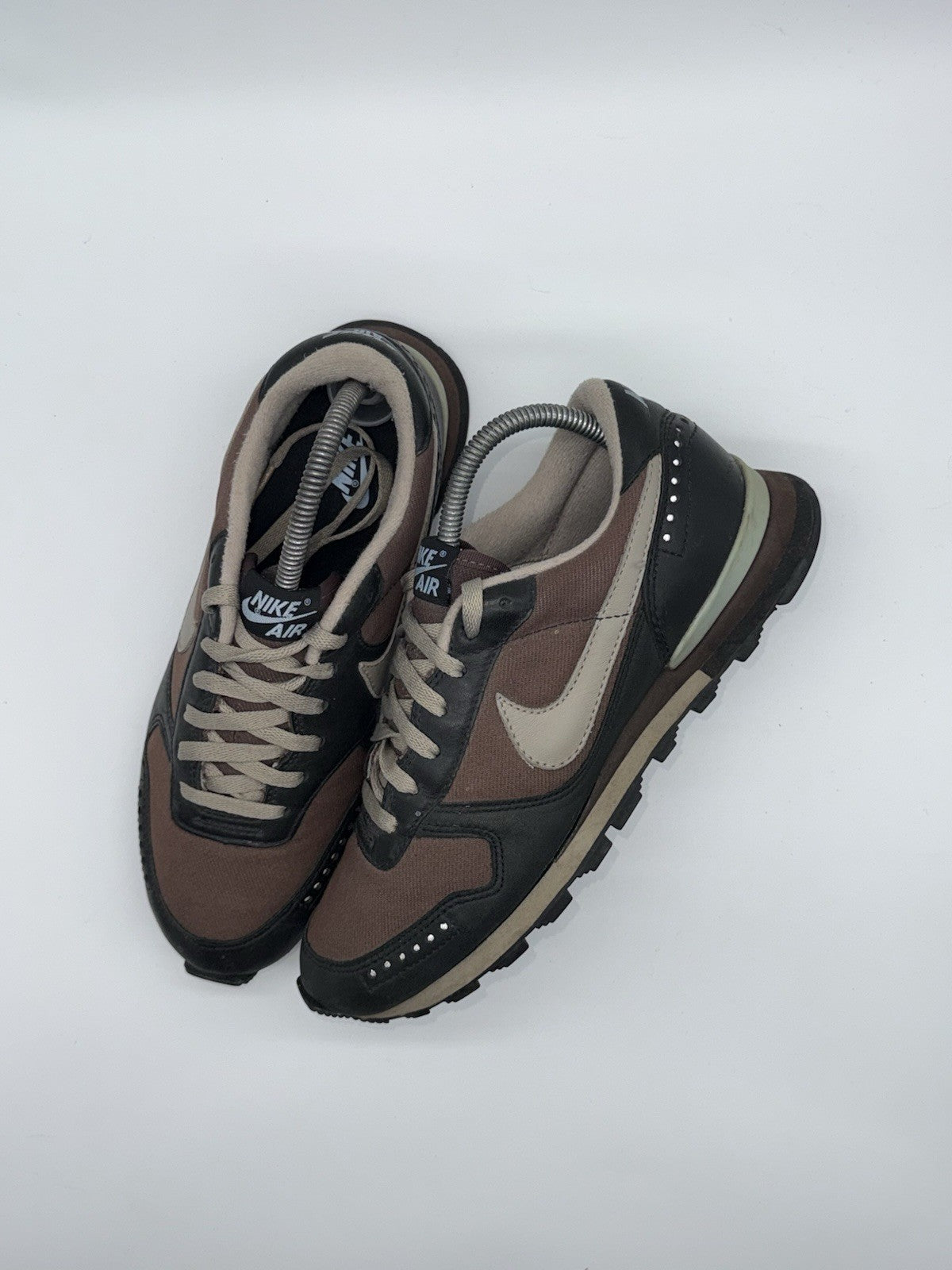 (2001) Rare Vintage Nike Internationalist Pegasus ‘Coffee Brown x Black’ UK 7