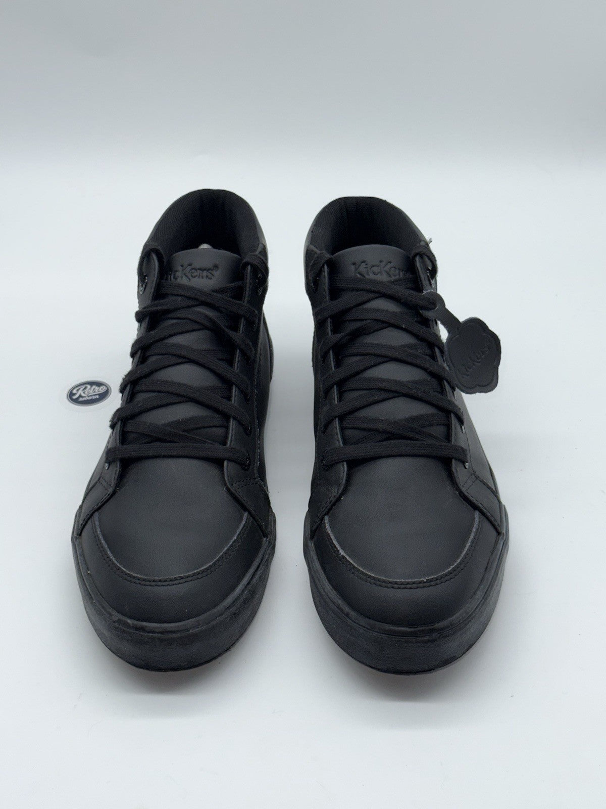 Kickers Tovni Hi Leather 'Black' – UK 8