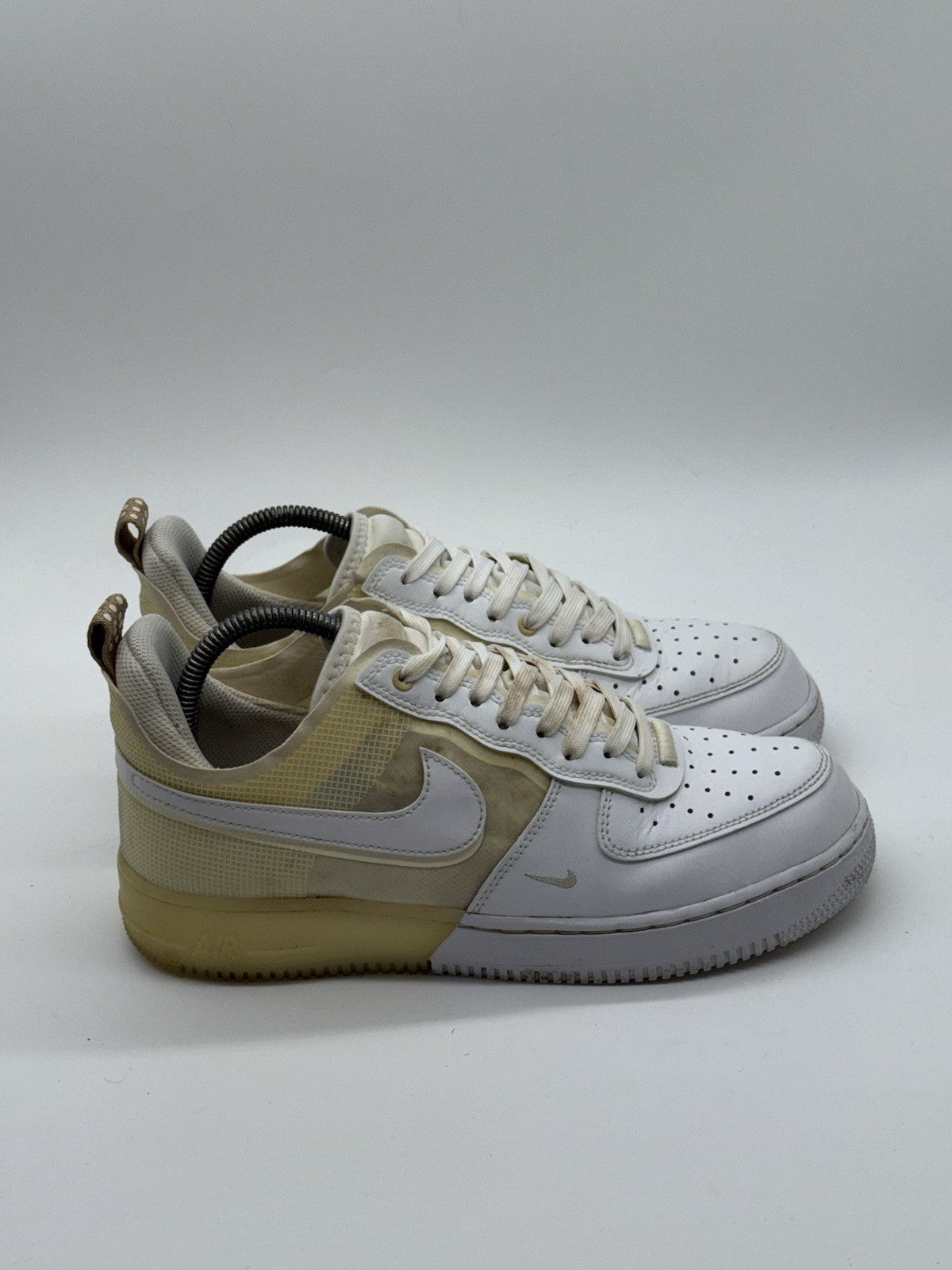 Nike Air Force 1 React 'Split White x Coconut Milk' – UK 7