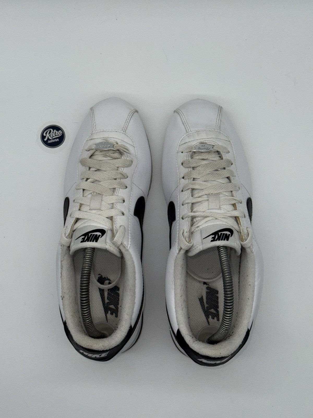 Nike Classic Cortez Basic Leather 'White x Black' (2019) – UK 7