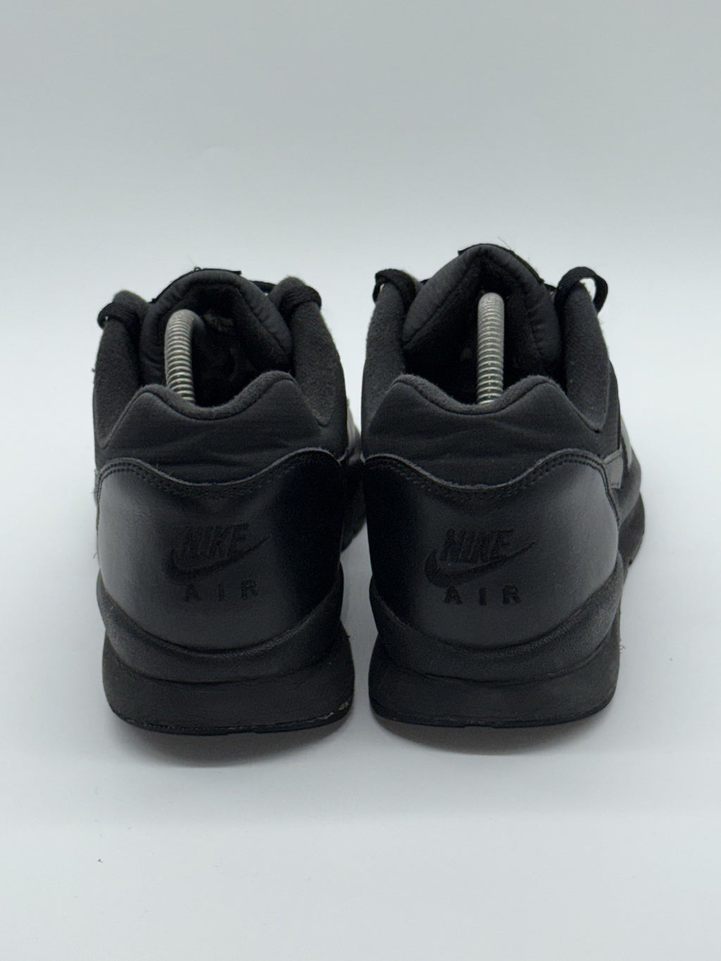 (2015) Nike Air Windrunner Retro Triple Black Trainers Men’s UK 9