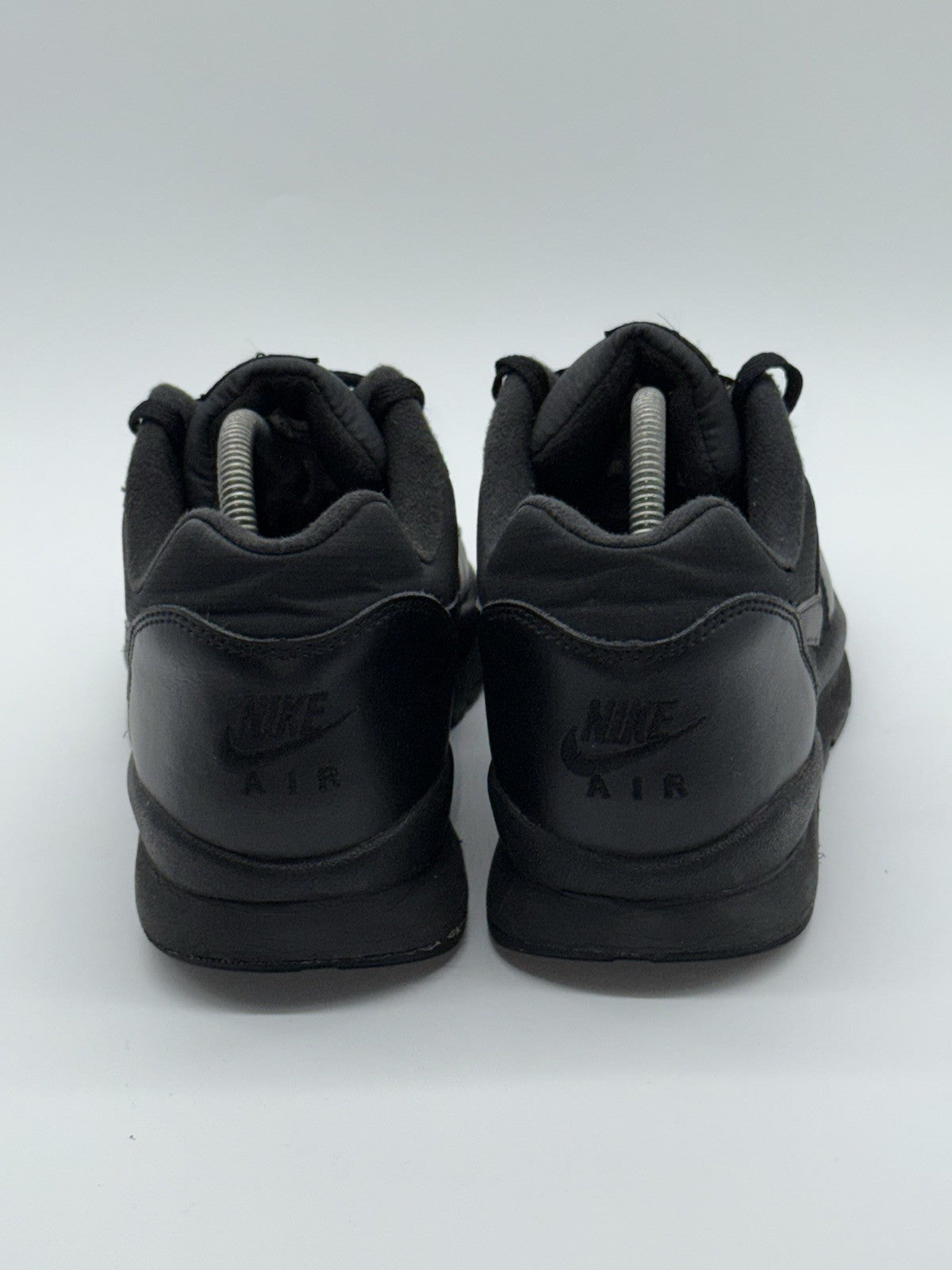 (2015) Nike Air Windrunner Retro Triple Black Trainers Men’s UK 9