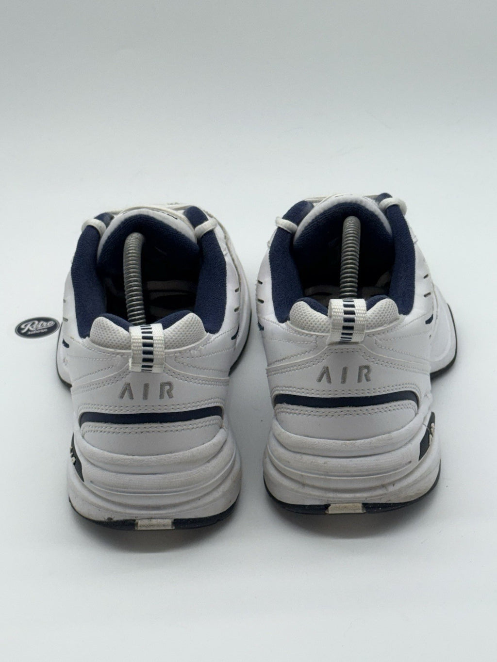 Nike Air Monarch IV 'White x Navy' – UK 7