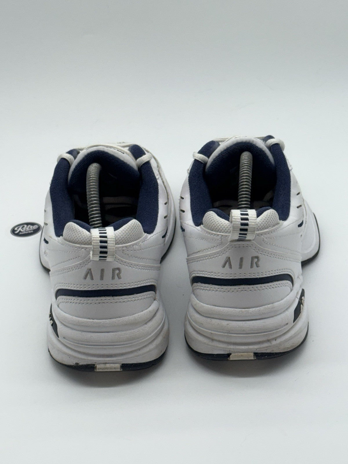 Nike Air Monarch IV 'White x Navy' – UK 7