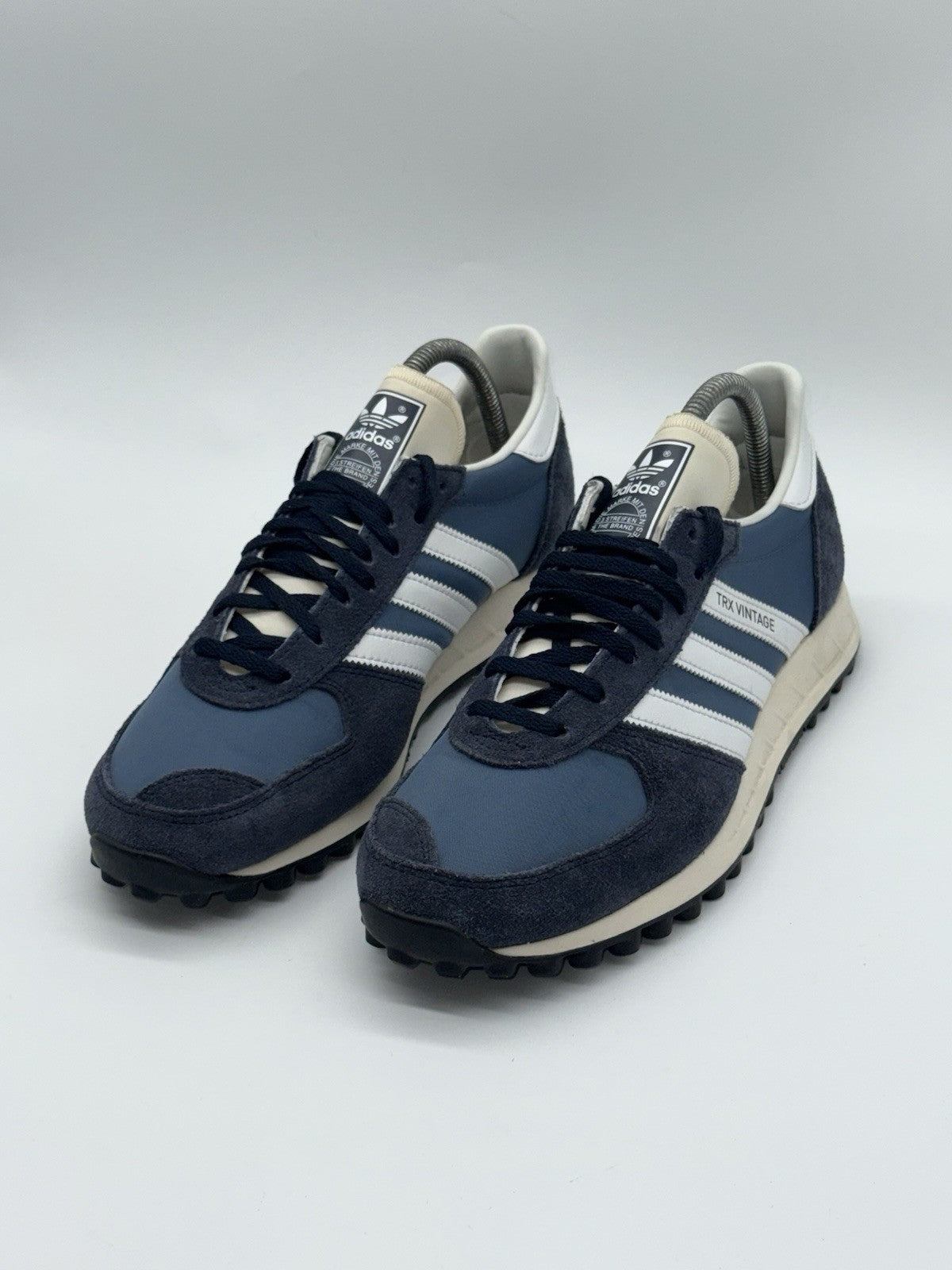 (2022) Adidas TRX Vintage Blue Cream White Legend Ink Men’s UK 7.5