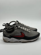 Nike Air Zoom Spiridon SP Metallic Silver Sport Red Men’s Retro Trainers UK 7