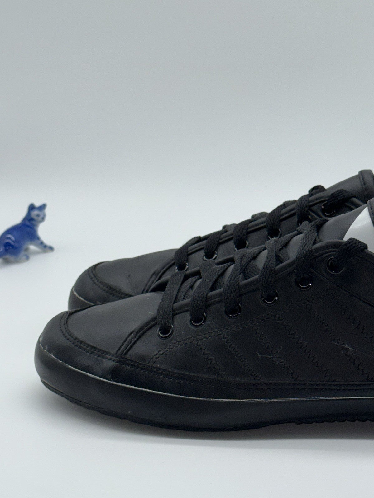 (2013) adidas Originals Nizza Lo Remo Black Leather Trainers Men’s UK 8