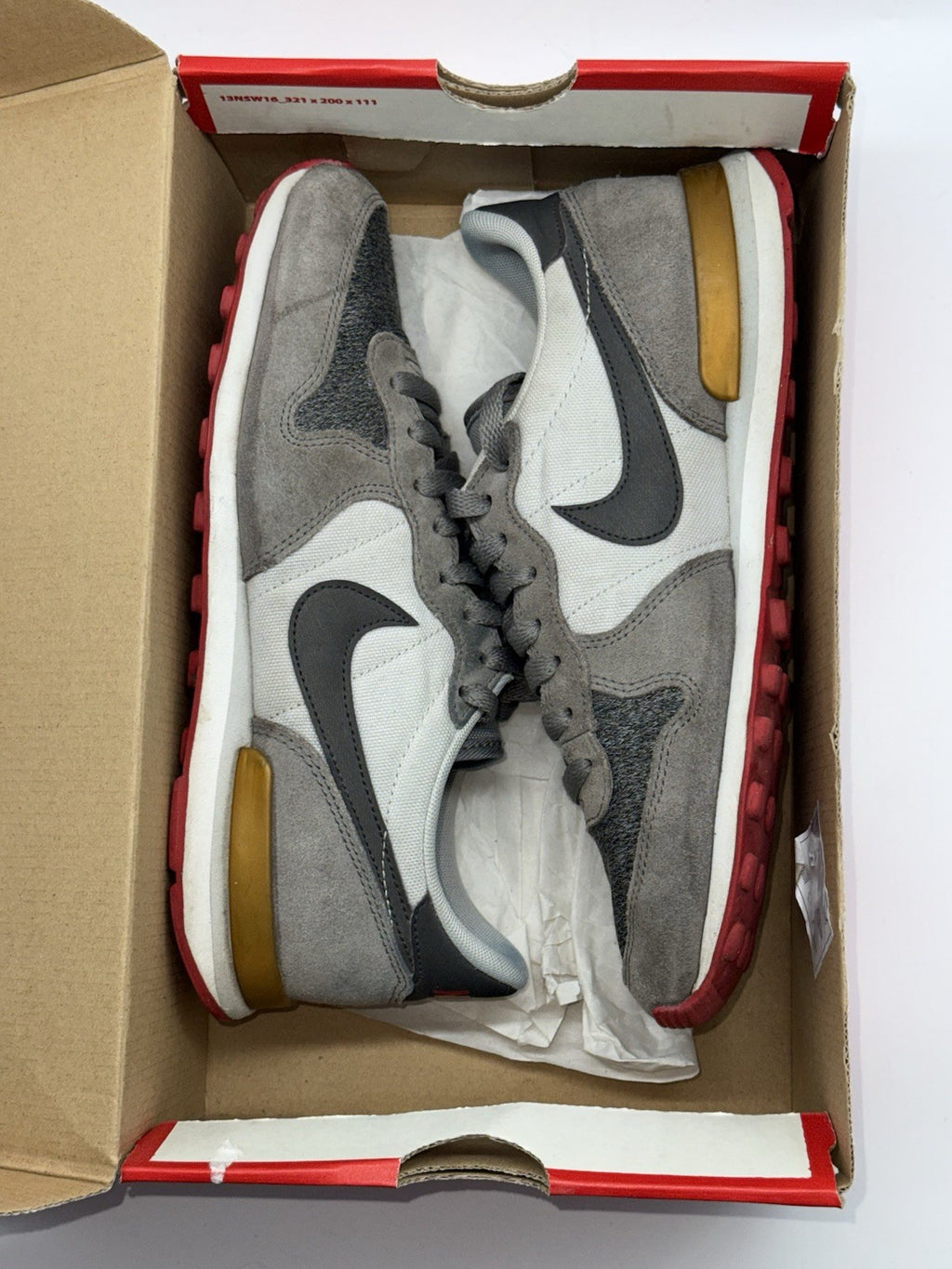(2013) Nike Internationalist City QS Milan UK 7 Light Ash Medium Ash Grey