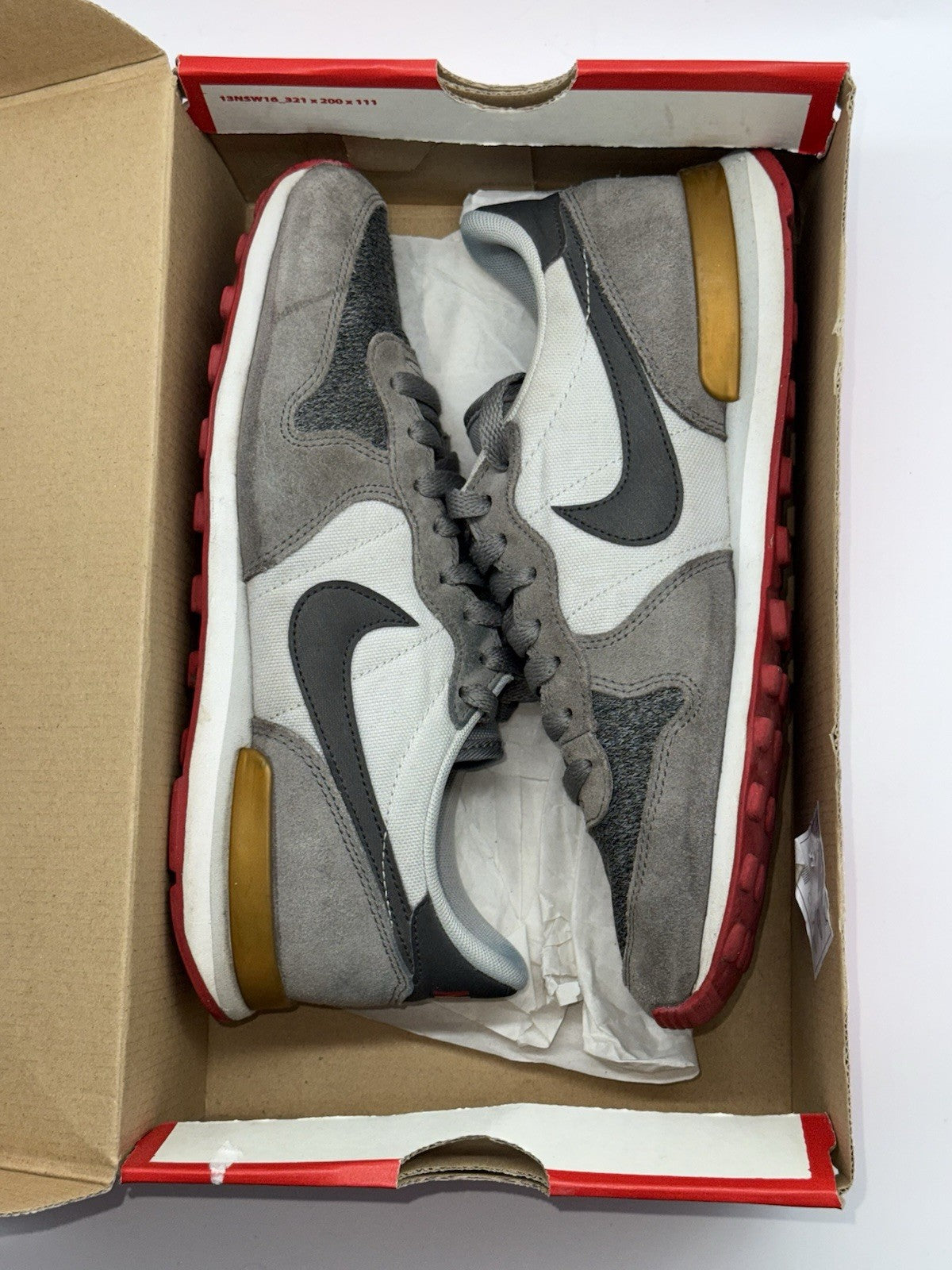 (2013) Nike Internationalist City QS Milan UK 7 Light Ash Medium Ash Grey