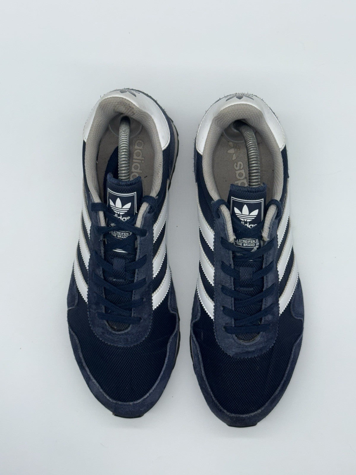 (2016) Adidas Originals Haven ‘Collegiate Navy x White’ Retro Trainers UK 8