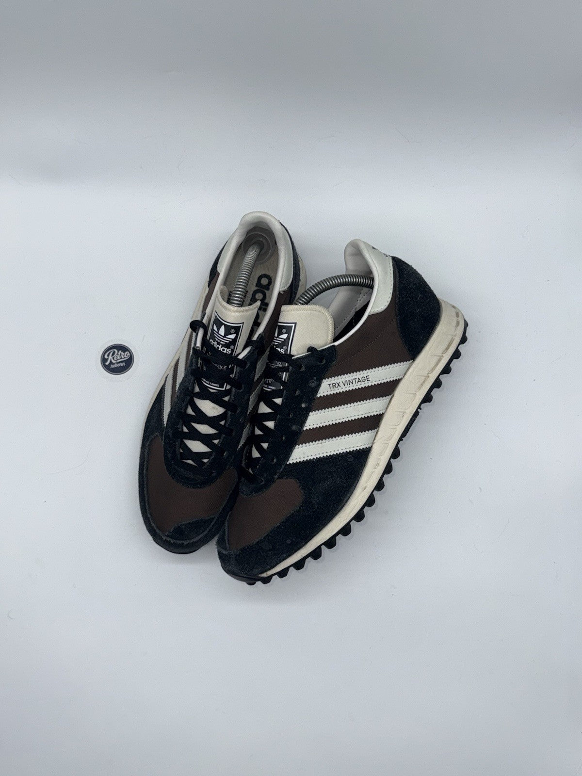 Adidas TRX Vintage 'Brown x White x Black' trainers – UK 6