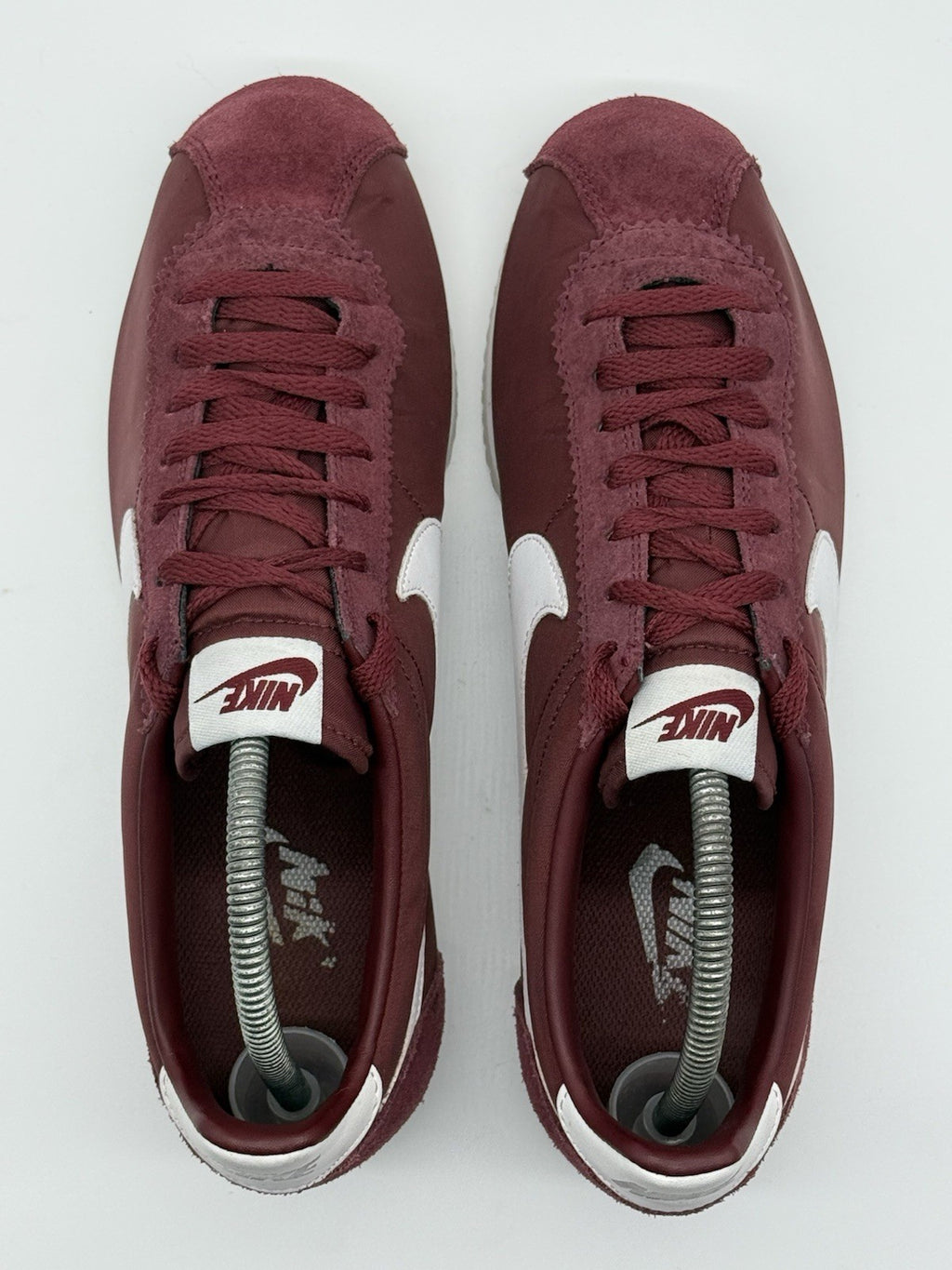 Nike Classic Cortez Nylon OG (2017) Burgundy Dark Red UK 8 (807472-602)