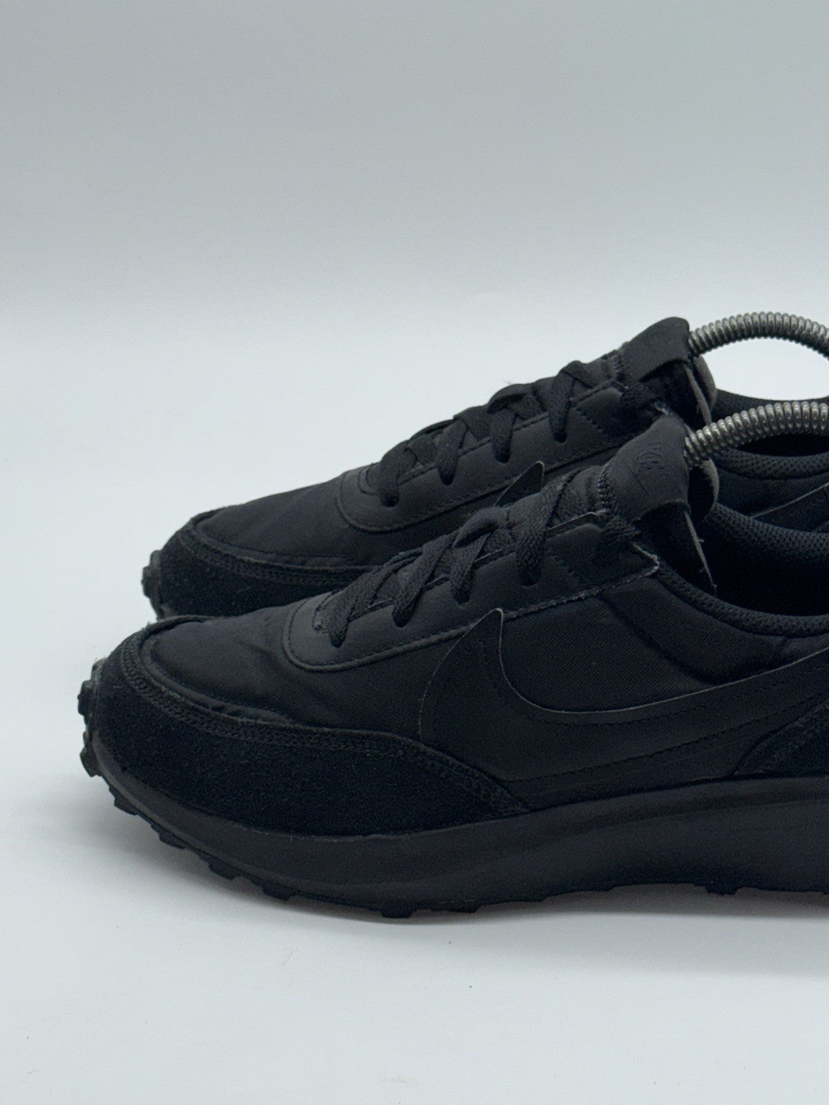 Nike Waffle Debut 'Triple Black' (2022) – UK 7.5