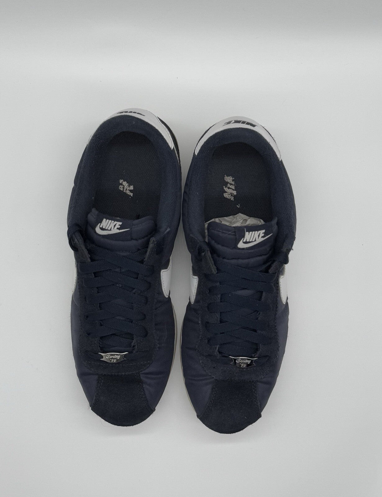 (2019) Nike Cortez Basic Nylon Obsidian Blue Size UK 7.5 EUR 42 (819720-411)