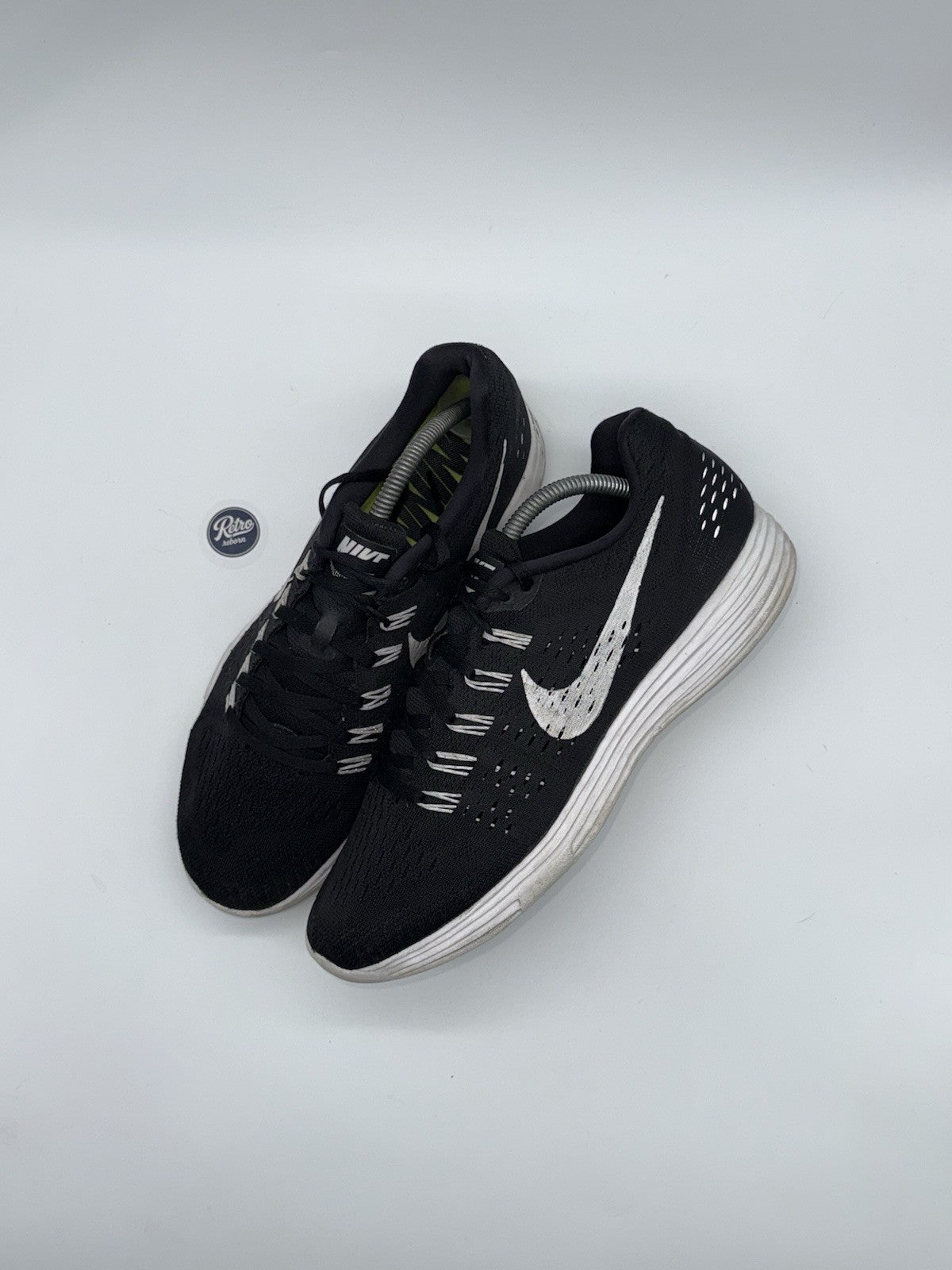 Nike LunarTempo 'Black x White' trainers – UK 9