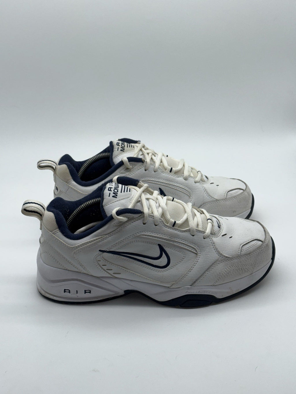 Nike Air Monarch IV 'White x Navy' (2006) – UK 9