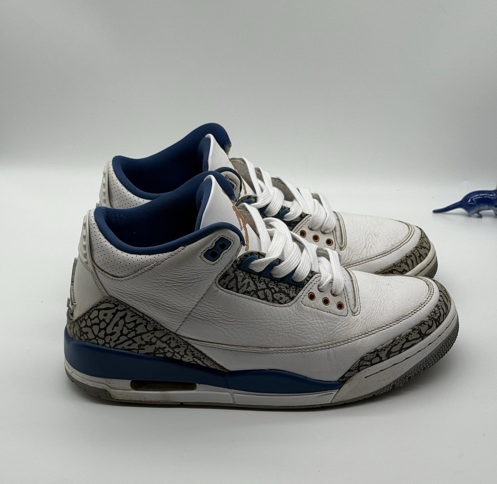 (2023) Air Jordan 3 Retro Washington Wizards Men’s UK 8 (CT8532-148)