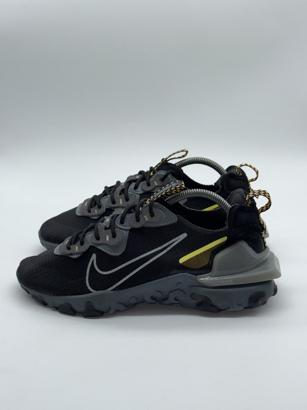 (2024) Nike React Vision 'Black Laser Orange Cool Grey' Men’s UK 7.5