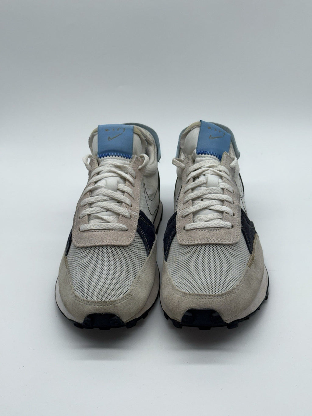 (2020) Nike Daybreak Type White x Laser Blue Retro Trainers Size UK 7