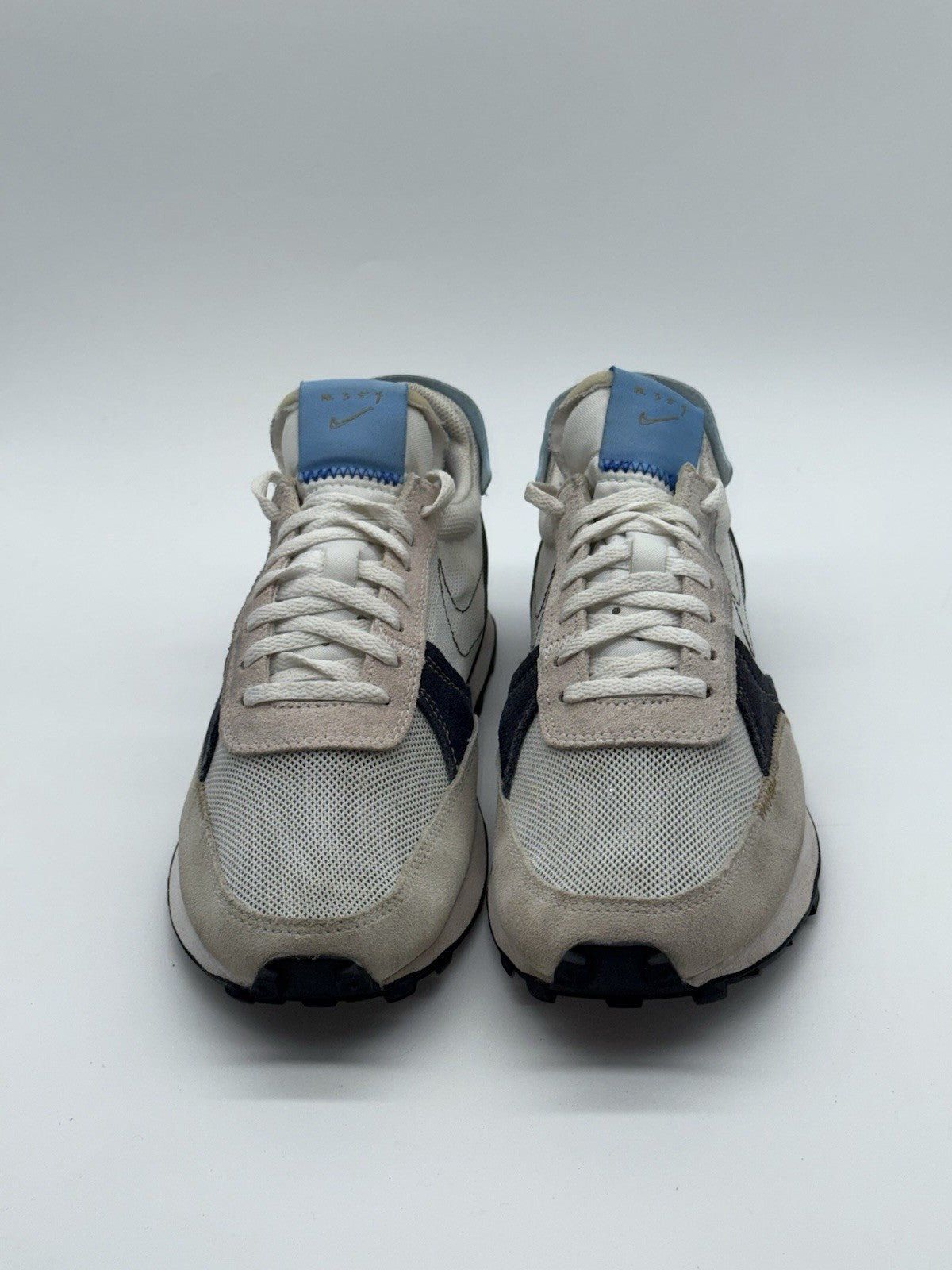 (2020) Nike Daybreak Type White x Laser Blue Retro Trainers Size UK 7
