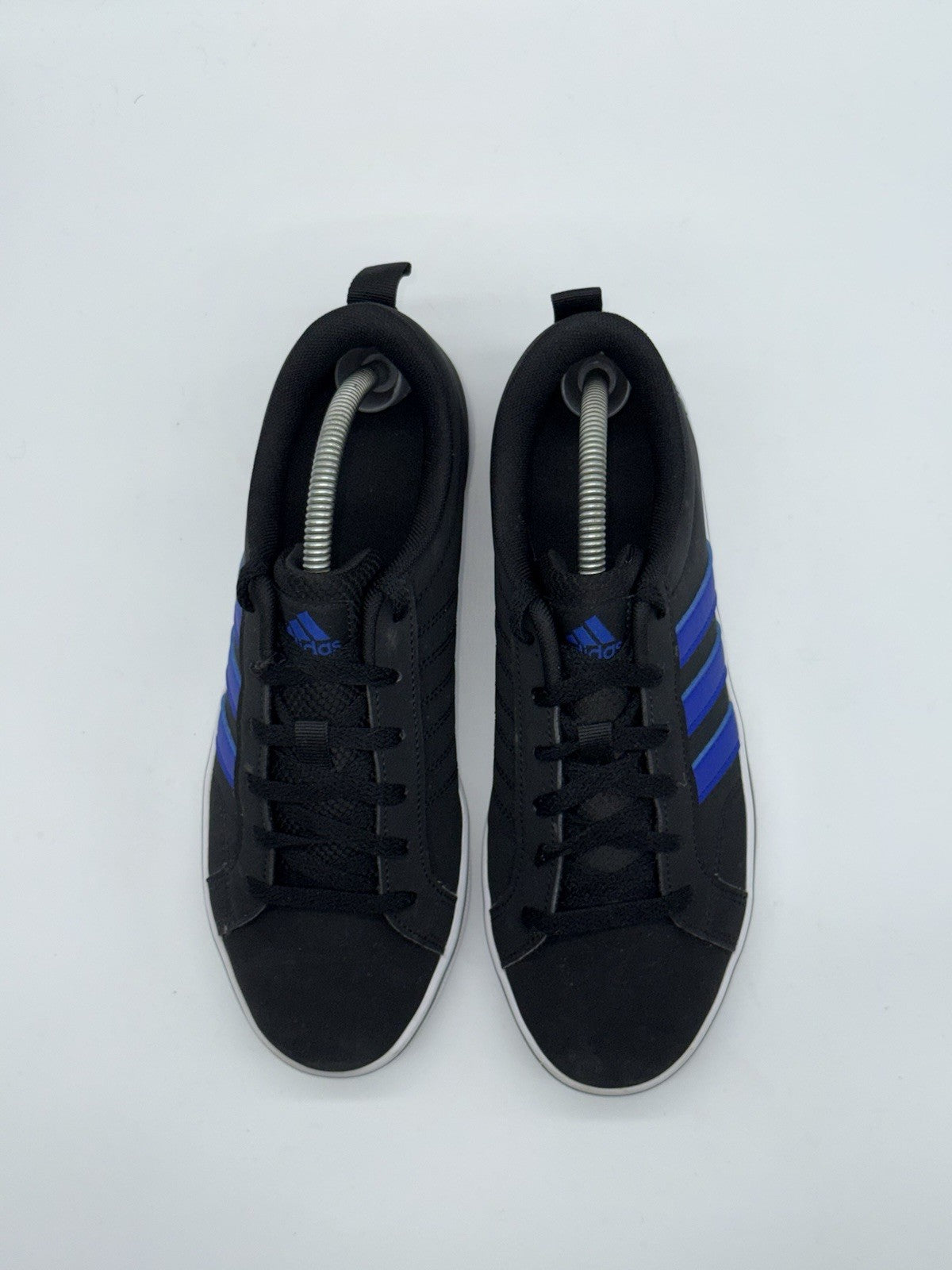 Adidas VS Pace 2.0 HP6004 Black x Royal Blue 3 Stripes UK Size 6