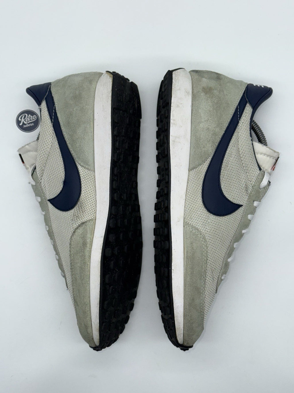 Nike Air Tailwind 'Light Bone x Midnight Navy' (2014) – UK 9