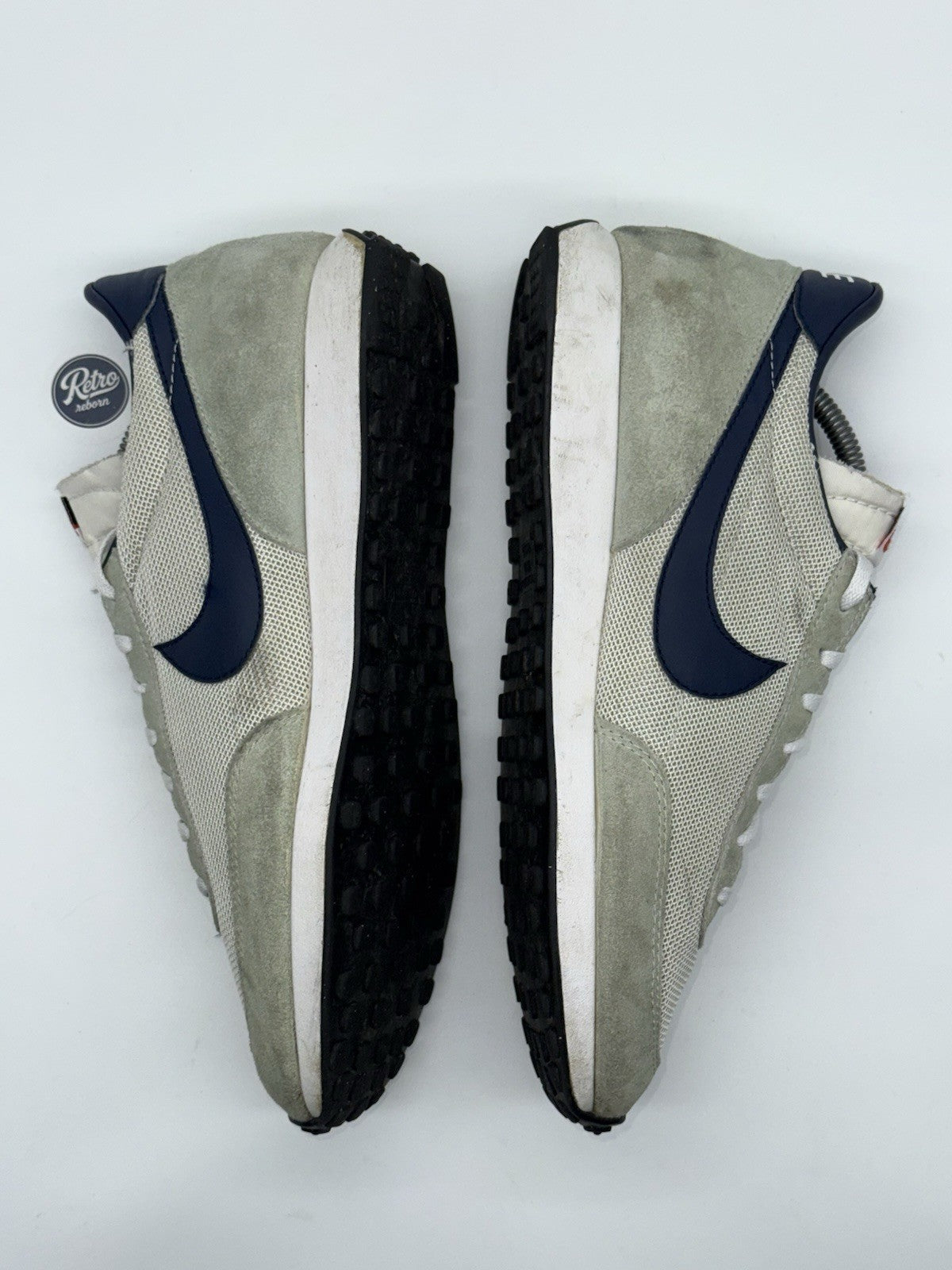 Nike Air Tailwind 'Light Bone x Midnight Navy' (2014) – UK 9