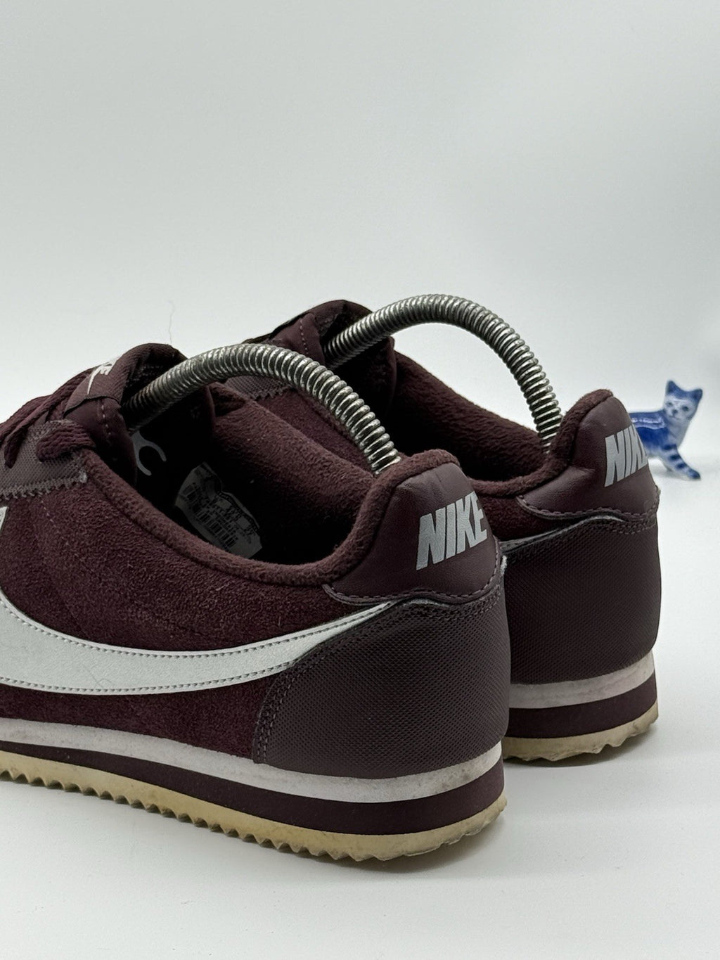 (2015) Nike Classic Cortez Suede OG Burgundy Dark Red Size UK 8 (749571-201)