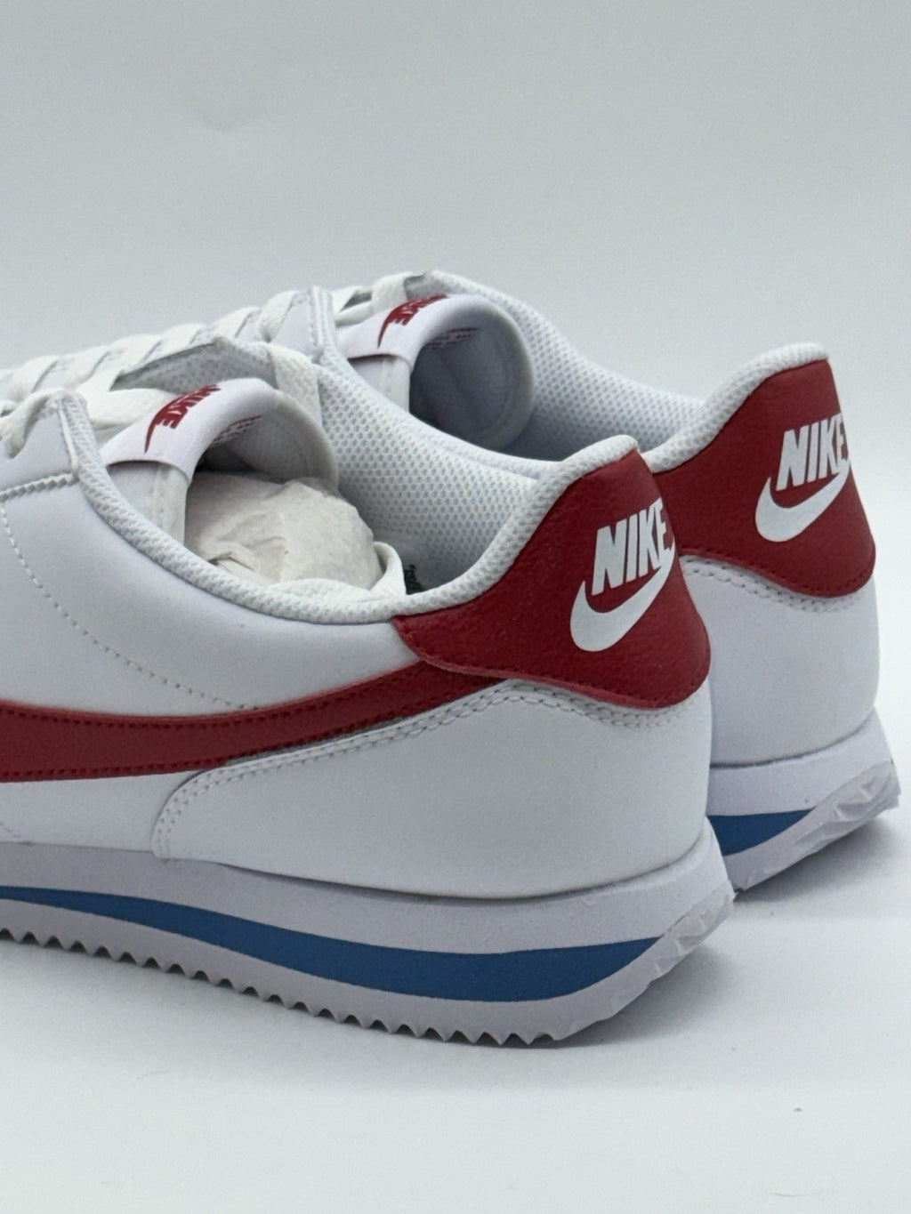 (2025) Nike Cortez Forrest Gump White Varsity Red Blue Men’s UK 9.5 (DM4044-108)