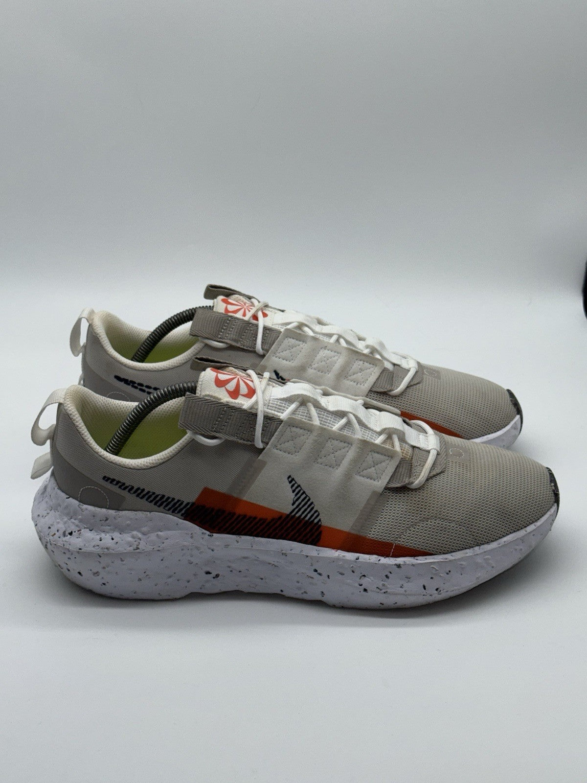 Nike Crater Impact 'Light Bone x Orange x Grey' (2021) – UK 10.5