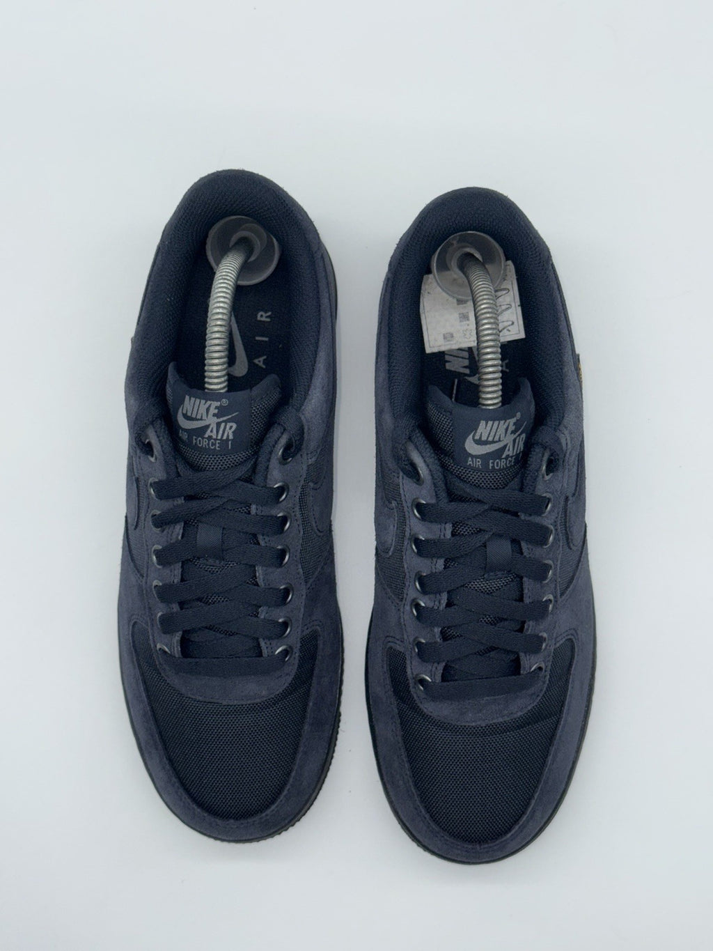 (2024) Nike Air Force 1 Cordura Dark Obsidian Navy Retro Suede Size UK 7