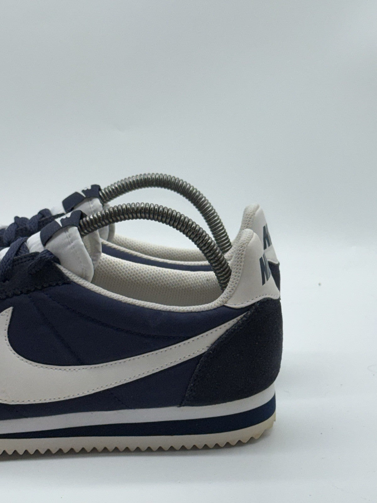 (2016) Nike Classic Cortez Nylon OG - Obsidian Navy / White - UK 7 (807472-410)