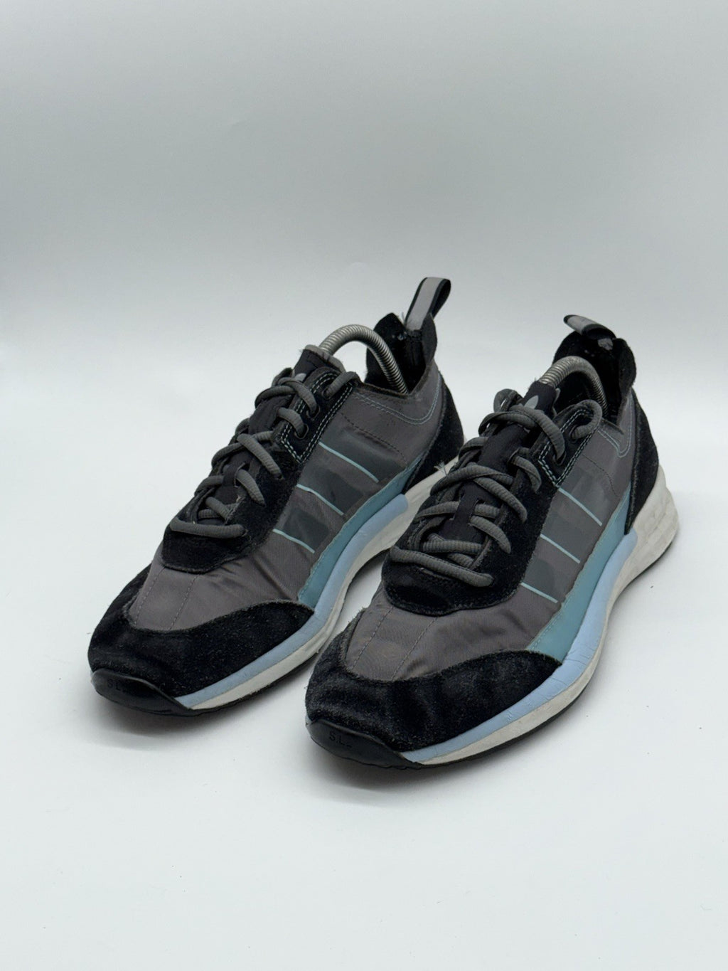 Adidas SL 7200 'Black x Core Grey' Men’s Retro Trainers UK 8.5