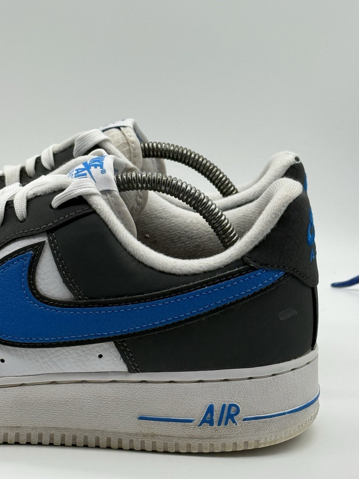 (2022) Nike Air Force 1 07 Iron Grey Photo Blue (FB3360-100) Men’s UK 9.5