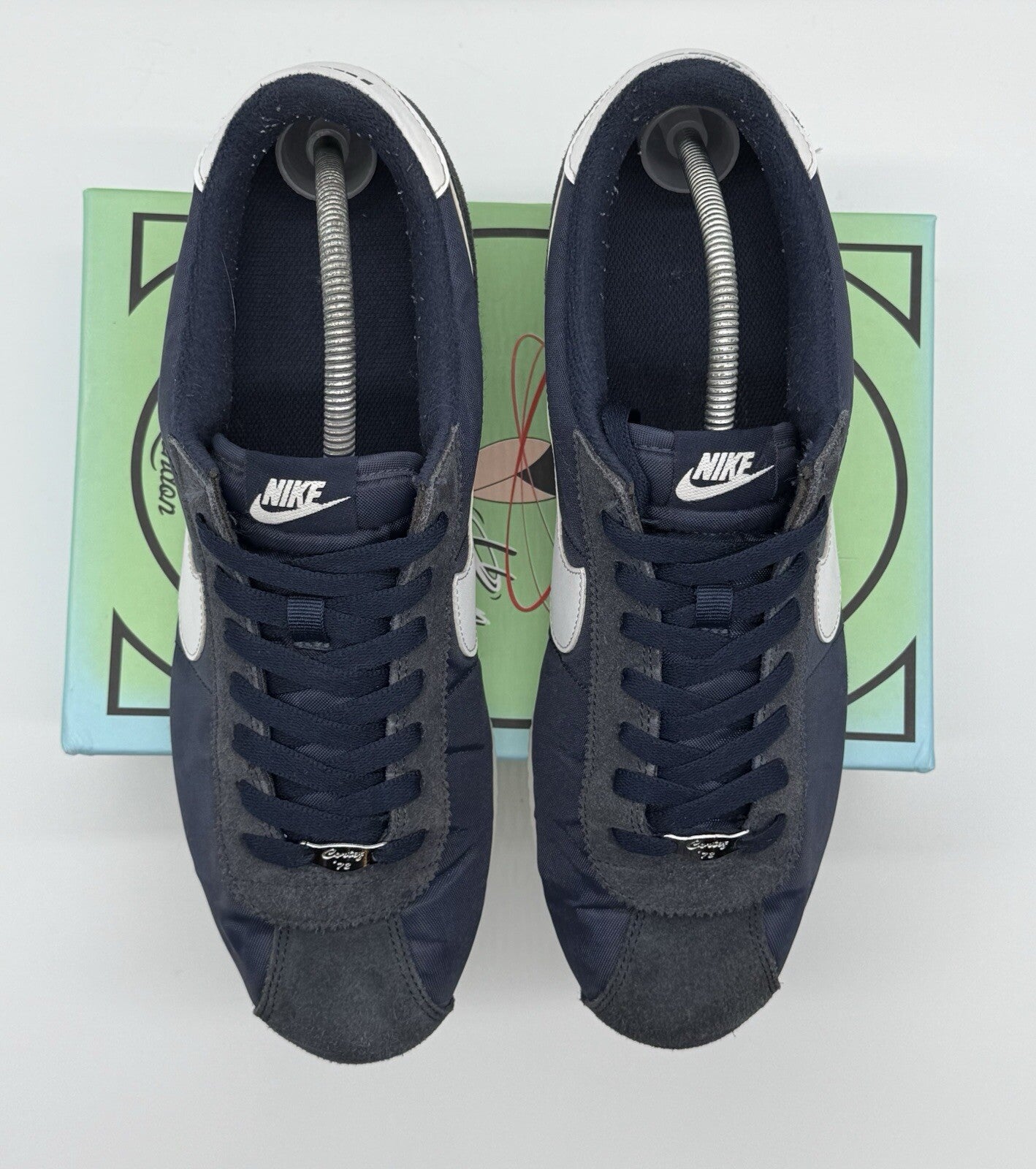 (2018) Nike Cortez Basic Nylon Obsidian Blue UK 10.5 EUR 45.5 (819720-411)