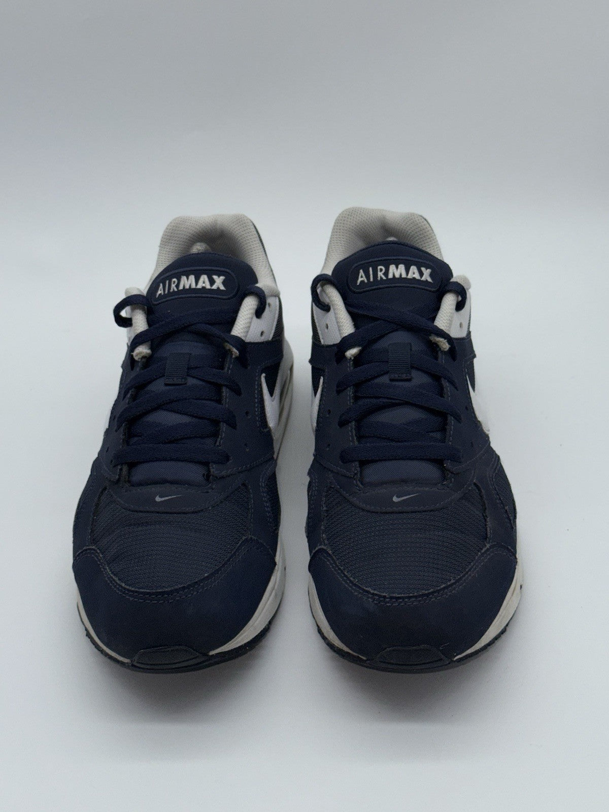 (2023) Nike Air Max IVO Trainers Navy White Retro Trainers UK 8.5