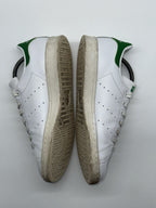 adidas Originals Men's Stan Smith Leather Trainers White x Green UK 8