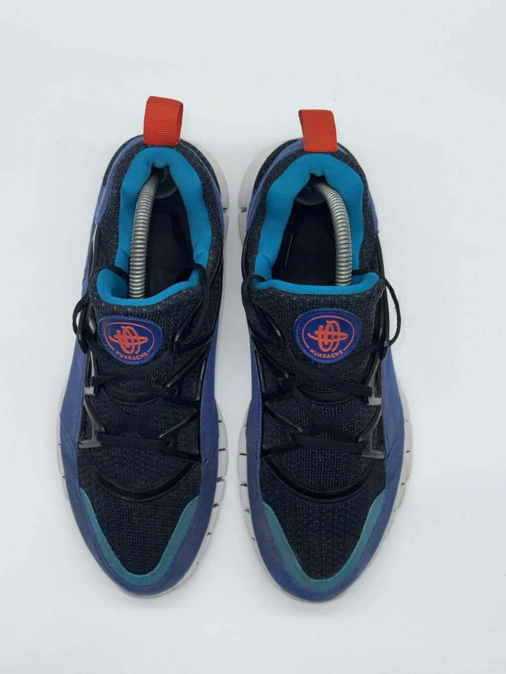 (2011) Nike Free Huarache Light Black Team Orange-Concord Men’s UK 8