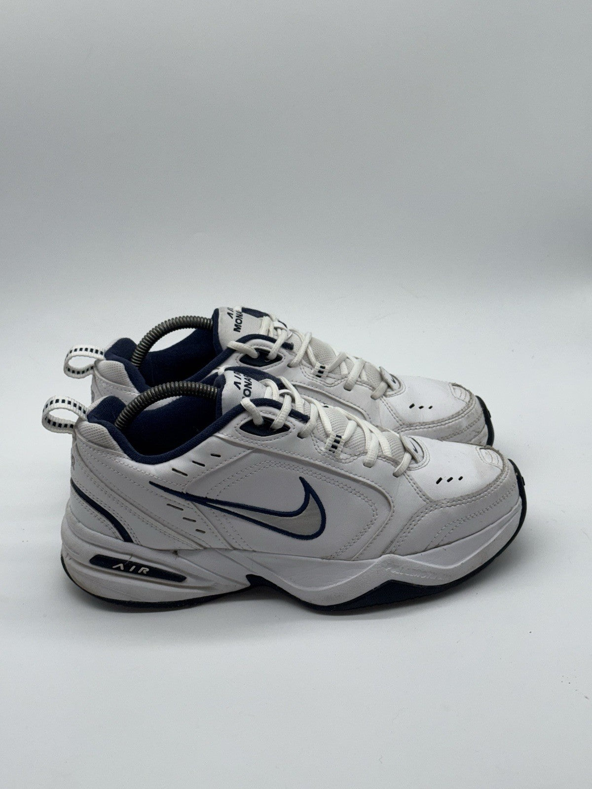 Nike Air Monarch IV 'White x Navy' – UK 7