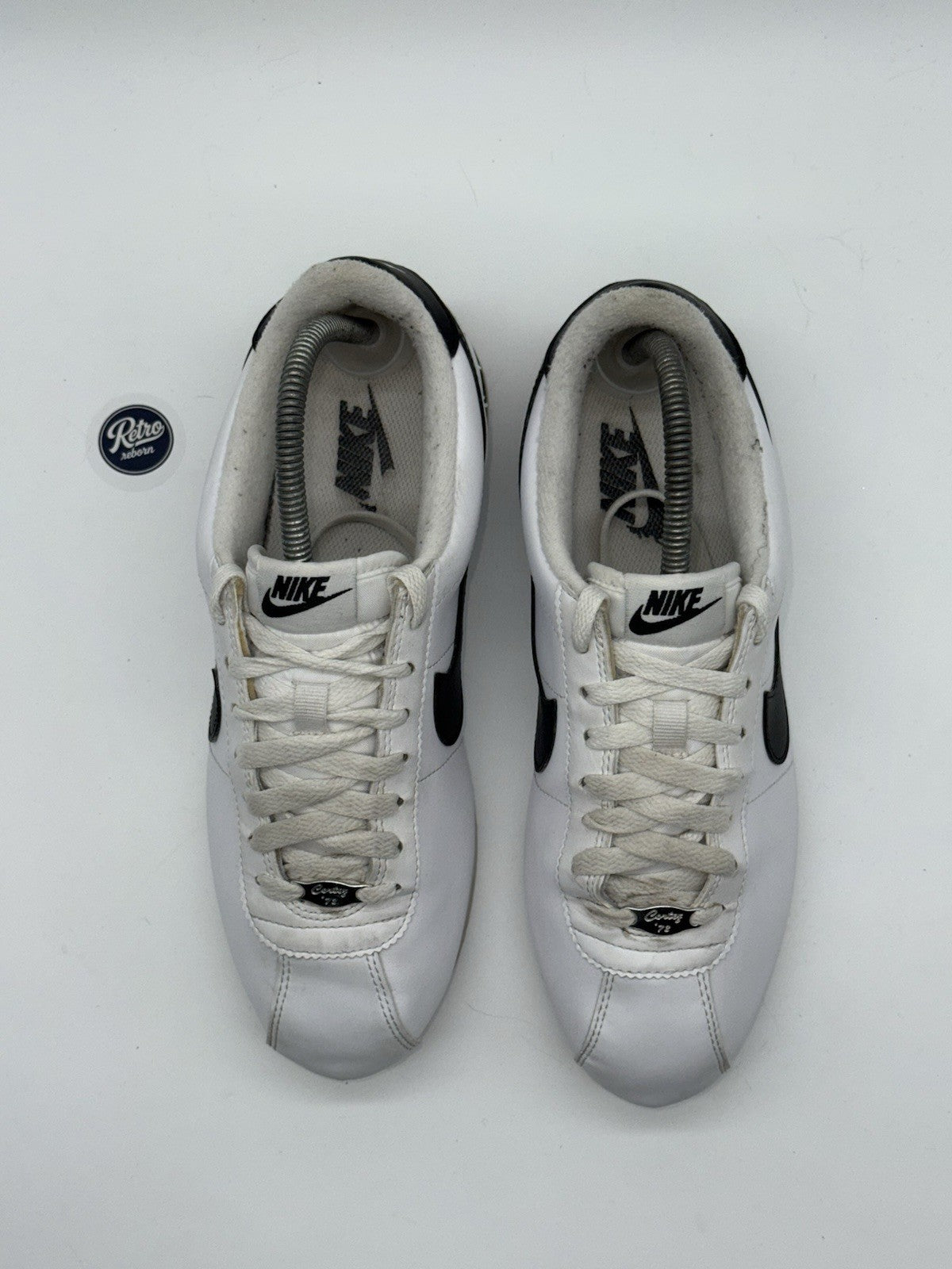 Nike Classic Cortez Basic Leather 'White x Black' (2019) – UK 7