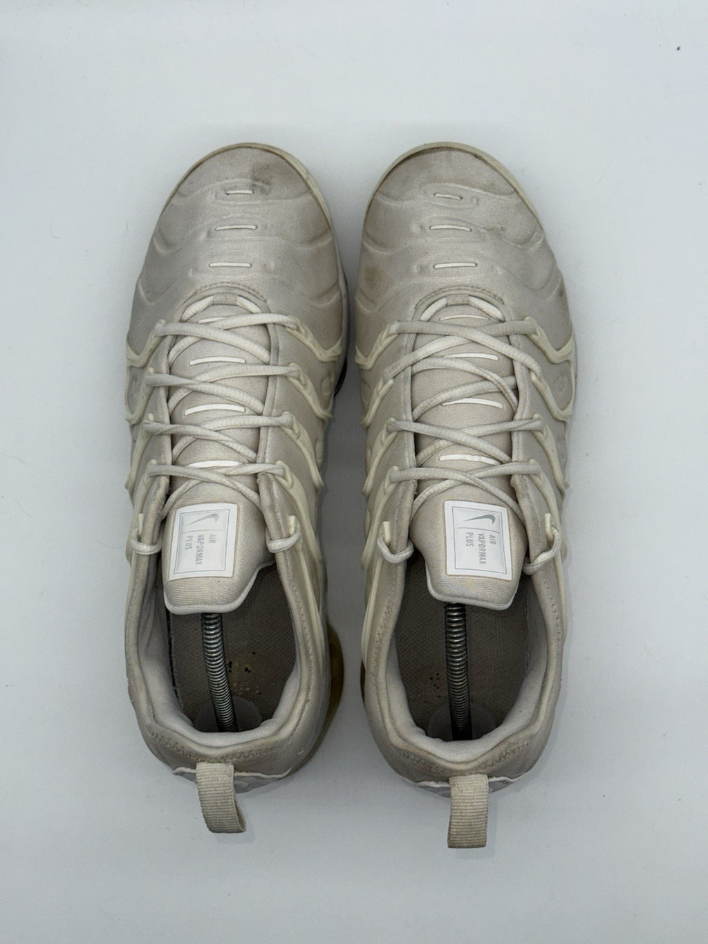 Nike Air Vapormax Plus Triple White Pure Platinum Men’s UK 10.5 (924453-100)