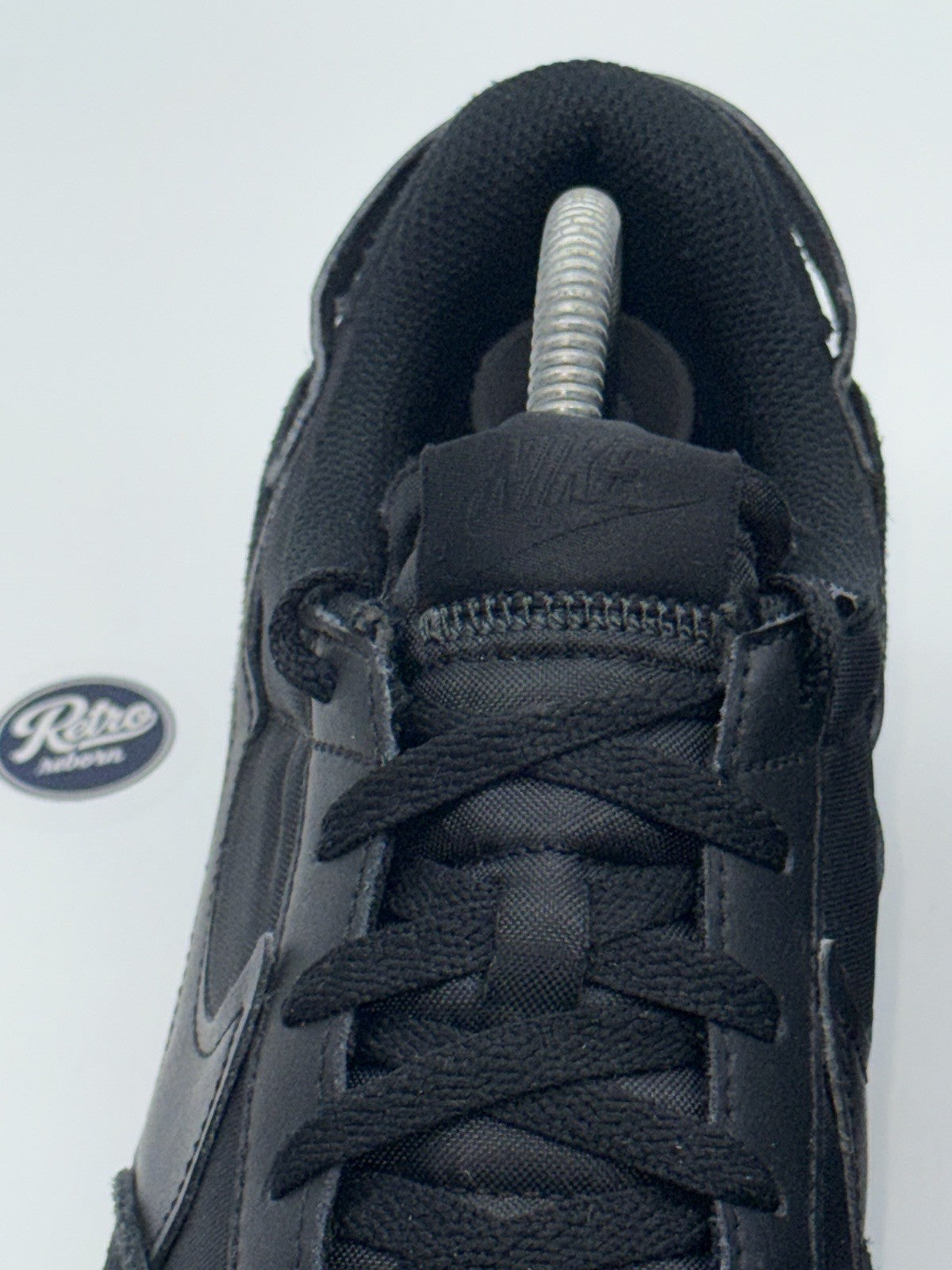 Nike Waffle Debut 'Triple Black' (2022) – UK 7.5