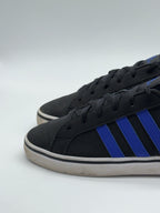 Adidas VS Pace 2.0 HP6004 Black x Royal Blue 3 Stripes UK Size 9