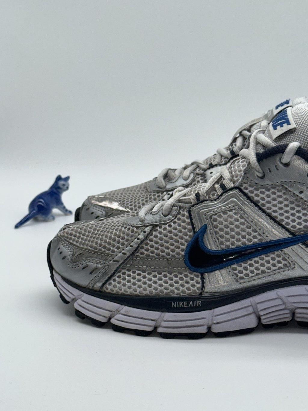 (2009) Rare Nike Vintage Pegasus 26 Blue x Grey x White UK 7.5